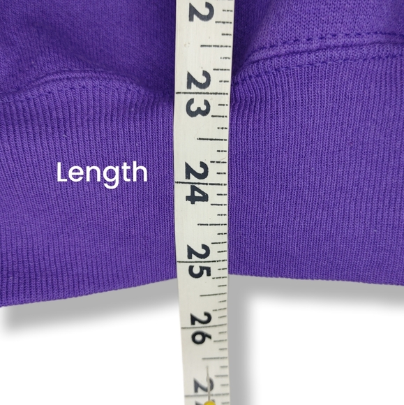 Vintage Womens Sz. L Purple Mickey Mouse Crew Neck Sweater With Embroidered Logo - Picture 9 of 9